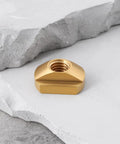 Solid M8 Brass Hydrofoil T Nuts For Water Sports Tracks 4 Pack Marine Grade Hardware 20x14mm for windsurfing gear.