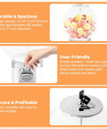 White Coin Operated Vending Cabinet And Premium Candy Dispenser For Home Arcade Or Retail Counter Big Time Five Hundred Ball Storage showcasing user-friendly design and lockable coin bank.
