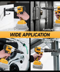 Camxtool Brushless Cordless Pop Rivet Gun Compatible With Dewalt 20V Max Battery For Fast Heavy Duty Use In Various Applications