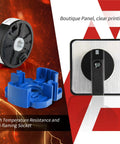 Heavy Duty Three Position Changeover Selector Switch 440V Universal Rotary Cam Switch For Industrial Use parts view