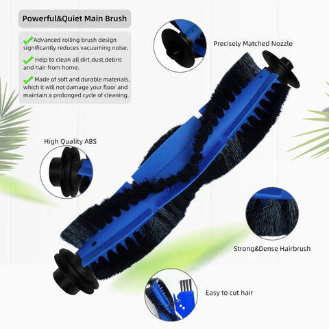 Must Have Replacement Cleaning Kit For RoboVac 11S Slim, 11S Plus, 30C, 25C, 35C Robotic Vacuum Cleaners roller brush