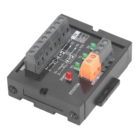 High Speed Sign Converter Module For Encoders 3 Channel TTL EIA422 423 Inputs NPN PNP HTL TTL Outputs showing connectors