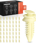 50 Piece Door Panel Rivet Clips Fastener Installation Kit Compatible With Chevrolet And Gmc Trucks Suvs, sturdy nylon clips for interior panels.