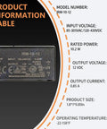 Tight Footprint Ac Dc Power Supply Module Pumping A Smooth 12 Volt Flow At 10 Watts For Zero Drama Installations On Printed Circuit Boards Inside Industrial Automation Rigs And Sensor Networks That Simply Work Right Everyday, showcasing specification details.