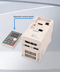 3KW VFD Variable Frequency Drive for CNC Spindle Motor Inverter with separate control panel on display