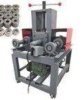 Heavy Duty 2.2KW Electric Pipe Bender For Stainless Steel Round Square Rectangular Tubing With 24 Cold Bending Molds Inlcuded, showing machine and molds.