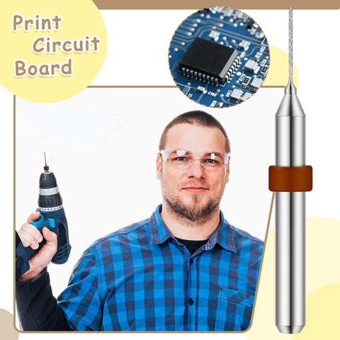 Pro Grade 30 Pc Shank Tungsten Carbide Micro Drill Bit Set For PCB Milling And Jewelry Engraving, CNC Router Bits 0.1mm To 3.0mm