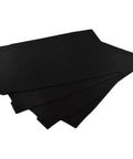 Power Up Your Air With This Replacement True HEPA Filter Set Plus Activated Carbon Pre Filter For Sears Kenmore Models 83375 83376 83200 83202 83230 83354 83355 295 Series Two Sets showing four black activated carbon pre-filters
