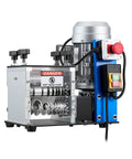 Heavy Duty 550W Electric Wire Stripper Machine Strips Gauge Wire From.06 To 1 Inch with visible motor and safety labels.