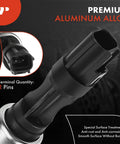 Close-up of Two Piece Engine Variable Valve Timing Solenoid Kit For Ford Lincoln Mercury 4.6L 5.4L 3V VVT VCT, aluminum alloy.