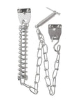 Storm Door Protector Chain And Spring Zinc Plated For Easy No Fuss Screen Door Install With Included Mounting Hardware Extruded Aluminum