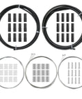 Universal Bike Brake Cable Kit With Housing And Shifter Cables, End Caps, Copper Sleeves, O Rings, 70-Piece Set for Bikes