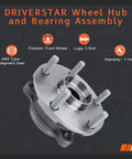 Front Wheel Hub And Bearing Assembly With Abs Sensor Direct Fit For Toyota RAV4 2006-2011 2.4L 2.5L Prius V Replacement