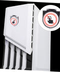 Heavy Duty Button Guard For Computers And PCs Keeps You From Accidental Presses Push Button Cover Protector installed on PC case