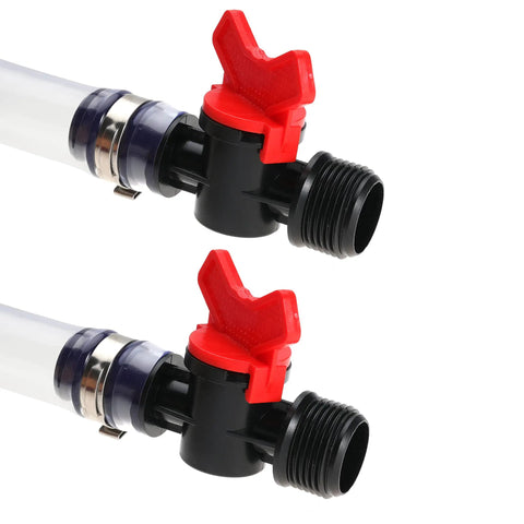Fuel Filler Kit For Race Jugs With Ball Valve Hose Fifteen Inch Connector Fits Sportsman Jugs And Most Fuel Containers