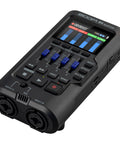 Multi Track Recorder For Musicians With Two XLR And TRS Combo Inputs 32 Bit Float Audio Built In Stereo Microphone Effects And Rhythms
