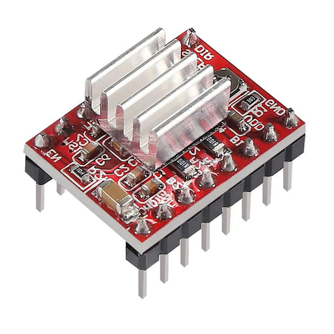 A4988 Stepper Motor Driver Modules With Heat Sinks For 3D Printers Reprints Mendel Huxley And Arduino DIY Projects Five Step Resolution Options