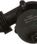 Direct Fit Electric Engine Water Pump With Magnetic Drive showing top view, black plastic material, designed for easy installation.