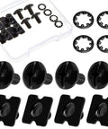Football Backplate Screws 4 Pack Heavy Duty With Truss Head Chicago Screws Slotted Fasteners Washers And Gaskets set