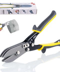 5 Blade Sheet Metal Crimping Tool For 22 Gauge Galvanized Steel And 28 Gauge Stainless Steel Pro Grade Build shown with packaging