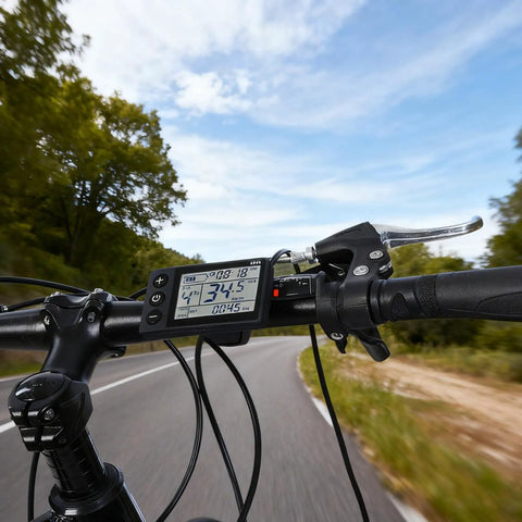 All Weather Brushless Speed Controller With LCD Display For Electric Mountain Scooter 24V 36V 250W 350W Kit Delivers Precise Throttle Response And Quiet Operation And Reliable Braking And Direction Control