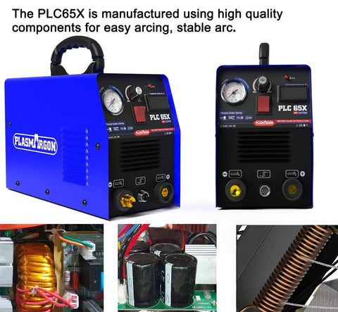 65 Amp Plasma Cutter Workhorse With Dual Voltage 110V 220V IGBT Inverter Pro Grade Cutting Machine for thin to thick metal clean cuts