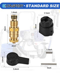 Prime Spray Valve Kit For Airless Sprayers, Titan 440 540 640 740 Compatible Drain Valve Upgrade, Stainless Steel Thimble, Heavy-Duty Build, Pro-Grade Quality, Long-Lasting Replacement For Airless Paint Machines, Aftermarket Parts For Pros And DIY, standard size parts