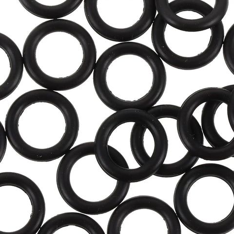 20-Piece Hydraulic Jack O-Ring Kit Rubber Seals For Bottle Jacks And Floor Jacks 0.7 Inch OD 0.5 Inch Lift Easy Install DIY Friendly