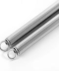 13 Inch Screen Door Spring Closer Kit Two Pack Stainless Steel Extension Springs for RV and Screen Doors close-up