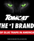 Heavy Duty Mouse Glue Traps With Eugenol For Rock Solid Grip And Instant Pest Control Pack Of Six features Tomcat brand logo.