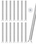 Fix Wonky Outlets Fast With These Extra Long Machine Screws Forty Pack, flat head screws 1.5 inch, ideal for securing outlet covers.