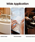Wide application of Pro Grade Ring Bender Tool Kit For DIY Jewelry Making With Dies in shops, studios, classrooms.