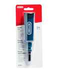 Oregon grease gun for chainsaws, pre-loaded lubricant, blue body in blister-pack (1.5 oz)