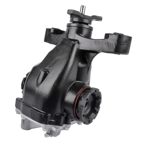 Heavy Duty Rear Differential Assembly 3.45 Ratio Cadillac CTS 2014 2015 detailed view of black metal construction with fitting.