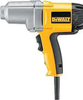 Half Inch Corded Impact Wrench With 7.5 Amp, 345 Ft Lbs Max Torque, Forward And Reverse Rocker Switch, Soft Grip Handle