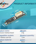 Extrusion Interface Board Replacement For 3D Printer P2S Compatible PCB Adapter, black PCBA material, product details shown