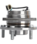 2PCS Front Left/Right Wheel Hub & Bearing Assembly 513087 for 1991 to 1999 GM Vehicles with ABS, steel construction