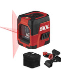 50 Ft Red Self Leveling Cross Line Laser Level With Horizontal And Vertical Lines, USB Rechargeable Battery, Clamp And Carry Bag Included