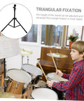 Adjustable Metal Snare Drum Stand For Practice With Secure Holder Rack And Solid Storage Shelf For Beginners to Get Their Groove On