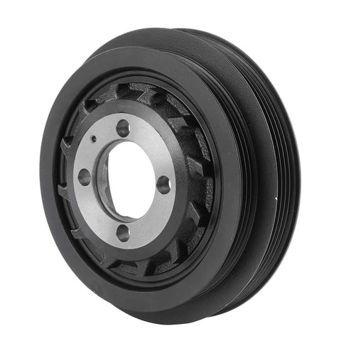 Engine Harmonic Balancer Crankshaft Pulley For Hyundai Santa Fe 2001 2004, Sonata 1999 2005, Kia Magentis 2001 2004, Optima 2001 2006 2.4L DOHC L4 Replacement 2312438200 Durable Easy Install Plug N Play Ready