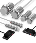 Capacitive Proximity Sensor 20mm Size for Liquid Level Monitoring, 10-30V DC, Dual NPN/PNP, NO/NC, flush or non-flush mount