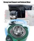 1 Inch Cast Flange Bearing With Two Holes For TGS07 LF205 Replacement on snow spreader gear, 2-bolt green cast housing