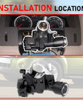 Ignition Lock Housing 989-019 Replacement Bolt In For Ford Escape 2008-2012 installation view on dashboard