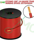 Color Coded 14 Gauge CCA Automotive Primary Wire Set, 6 Rolls Of 100Ft Each, Total 600Ft, Red PVC Jacket, Single Conductor Wire