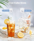 Countertop Ice Maker That Keeps It Cool With 9 Bullet Ice Cubes In 6 Minutes Up To 26 Lbs Per Day Two Ice Sizes Self Cleaning