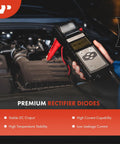 Mechanic testing Alternator Rectifier Direct Plug And Play Replacement For Toyota Camry RAV4 Corolla