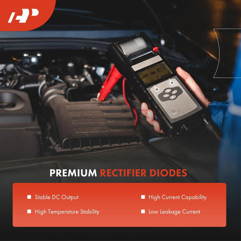 Mechanic testing Alternator Rectifier Direct Plug And Play Replacement For Toyota Camry RAV4 Corolla