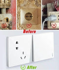 Two Hundred Piece Drywall Anchor Repair Kit For 86 Type Switch Boxes And Loose Wall Sockets With Heavy Duty Metal Clips serrated fix for damaged wall outlet boxes