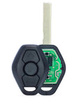 315 433MHz Adjustable ID44 Chip EWS System Remote Key Fob With 3 Buttons For BMW 325 330 318 525 530 540 E38 E39 E46 M5 X3 X5 Replacement