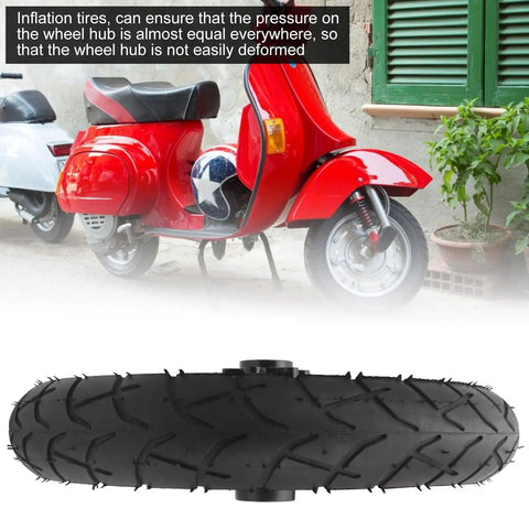 12 Inch Electric Scooter Tire With Wheel Hub Rubber Tyre Replacement 12 1/2 X 2 1/4 for smooth rides under scooter